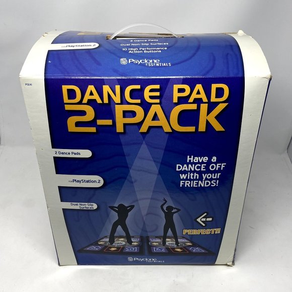 Just Dance Pad for Play Station 2, 2-Pack - New in Box - Picture 1 of 5